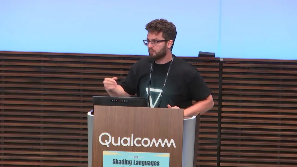 Presenting at Shading Language Symposium 2026