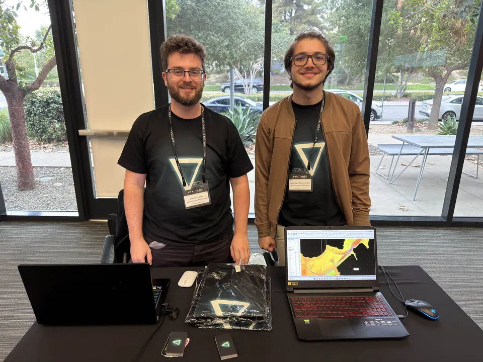 Our booth at Vulkanised 2026